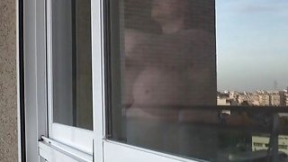 Bbw with huge tits bangs fake cop at home